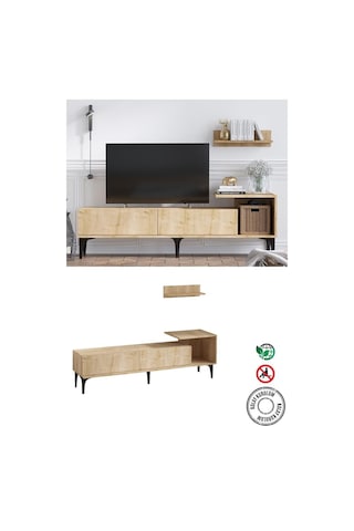 Decormet Lia Tv Ünitesi Safir Meşe -dec-20072 Diğer