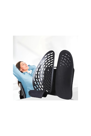 Ally Ergonomik Araba Ve Ofis Koltuk Bel Yastığı Araç Arka Yastık Bel Desteği- 5775