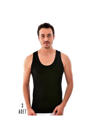 Tutku Elit 6'lı Paket Erkek Modal Askılı Atlet 001
