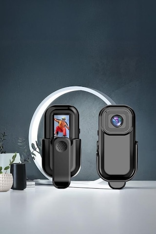 Torima Cmr-27 Siyah 1080p Hd Kayıt, 140 Geniş Açı, Klips Tasarımlı Giyilebilir Aksiyon Kamerası
