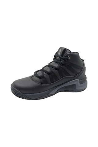 Lescon Bounce Unisex Siyah Bağcıklı Basketbol Ayakkabı Siyah