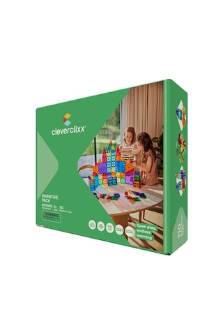Cleverclixx Inventive Pack Manyetik Bloklar, Intense 110 Parça