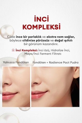 Missha Parlak ve Pürüzsüz Görünüm Veren Kompakt Pudra Radiance Pact SPF27 14 Vanilla