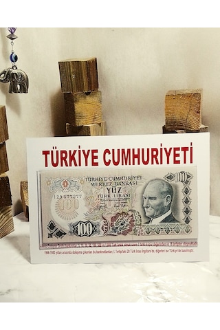 Cumhuriyet İlk Dönemi Koleksiyon Kâğıt Para. 6100b