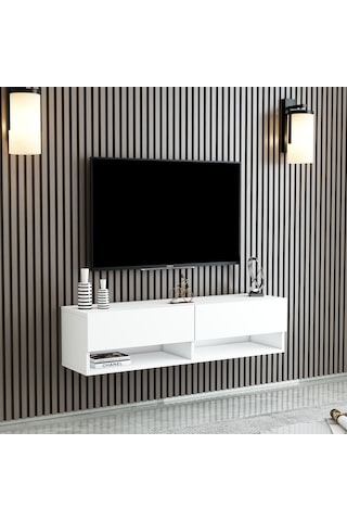Rodes Tv Ünitesi Beyaz