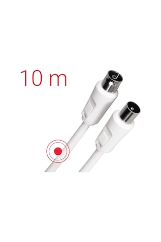 Kablosu Koaksiyel Fiş Ve Soket 3m 75 Db Byz