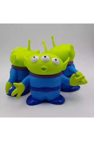 Yifomall 7-14 Yaşlar İçin Dayanıklı Plastik Uzaylı Figürü - Masaüstü Dekorasyon, Pasta Süs Ve Hediye Gözlü Canavar Modeli