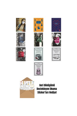 Hüseyin Rahmi Gürpınar 10 Kitap Set + Okuma Sticker'ları