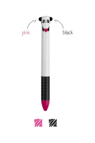 Legami Pembe ve Siyah Iki Renkli Tükenmez K089378