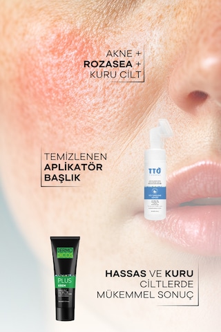 Tto Aplikatörlü Yüz Temizleme Köpüğü 200 ML + Dermodicos Plus Krem 30 ML