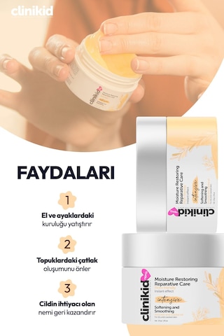 Anneler Için Yumuşatıcı Ve Besleyici El Ve Ayak Bakım Kremi