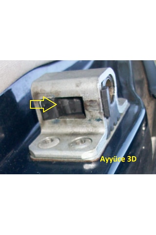 Ayyüce 3d, Mercedes W123 W126 Kapı Kilit Takozu, 4 Adet