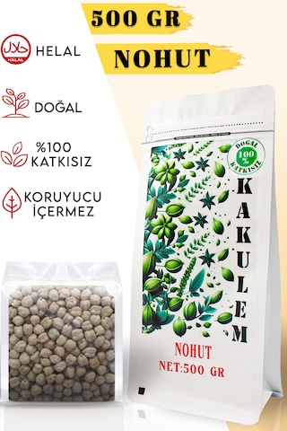 Kakulem Köy Yerli Beyaz Nohut 500 G