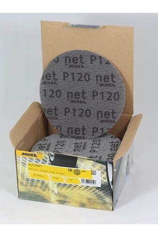 Mırka Autonet 150Mm Cırt Tel/Elek Zımpara P400 50'Li Paket