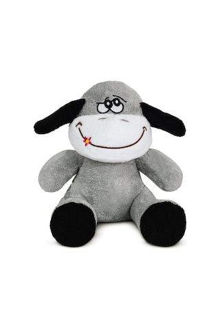Ofis Hediyesi Tavşan 20-25 Cm Figürlü Pelüş Ayıcık, 20 Cm Teddy Bear,sevgiliye Hediye,ayı Teddy,peluş Ayıcık,plush Toys, Eşek 000 Açık Krem