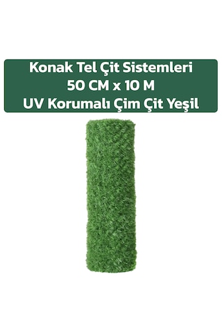 50 CM X 10 MT UV Işın Korumalı Ekstra Kalın Çim Çit