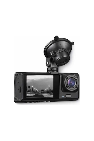Wolf Star Mr-15 2'' 1296p Siyah Süper Hd 3 Kameralı Araç Dvr