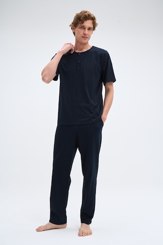 Relax Mode Erkek Laci Pijama Takımı - 2072pjdr Lacivert