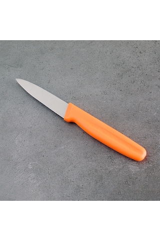 Aryıldız Sivri Uçlu Meyve Bıçak Turuncu 8 Cm