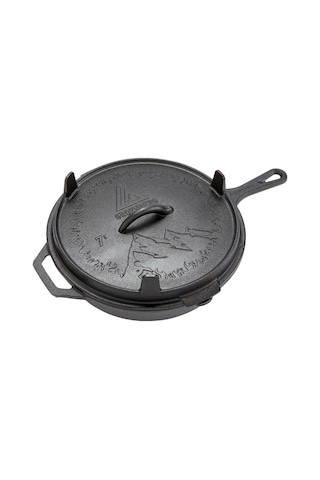 Groenberg Hekla Pan Ø30 Cm / 3l Döküm Tava Siyah