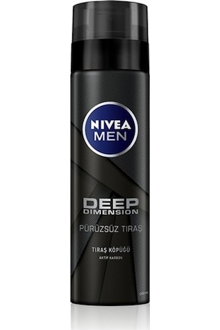 Nivea Men Deep Dimension Pürüzsüz Tıraş Köpüğü 2 x 200 ML