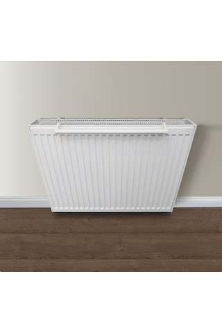 Panel Radyatörler İçin 90 Cm Havlu Askılık, Beyaz