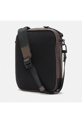 Timberland Tuckerman Leather Crossbody Bag Unisex Omuz Çantası-31618 Kahverengi