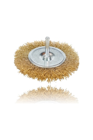 Pimli Daire Fırça 60 8mm Sarı Telli Era10070 Eratool