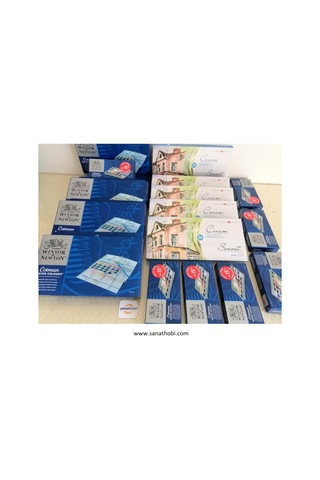 Cotman 12 Renk Tablet Suluboya Çok Renkli