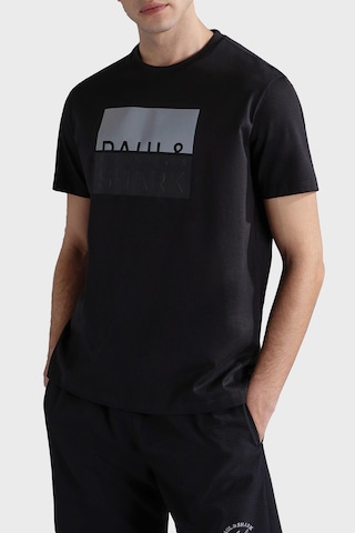 Paul & Shark Erkek T Shirt 24411050 011 Siyah SIYAH Siyah