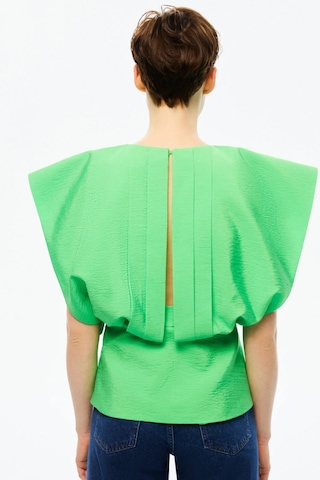 N23yn6062 Nocturne Bluz Yeşil