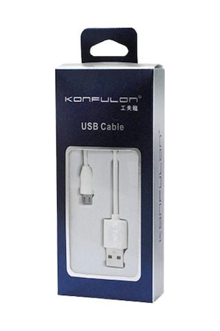 Ilkeshop Konfulon S02 Micro Usb Kablo 3m 2.4a