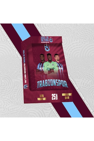 Trabzonspor 2025-26 Sezon Kartları - Metal Kutu