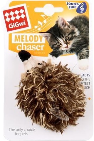 Gigwi Melody Chaser Kirpi Ses Kontrollü Kedi Oyuncağı