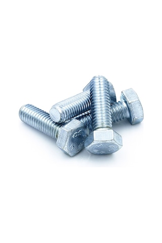 Ayaz M8X35 Çelik Civata 300 Adet 1 Kutu Galvanizli