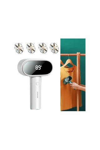 Sones Joyroom Gh120 Ev Giyim Tüy Yumağı Düzeltici 4 Bıçak Başlığıyla Giysilere Zarar Vermeden Tüylenmeyi Giderir Beyaz