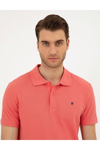 Pierre Cardin Erkek Mercan Tişört Basic 50291625-vr186 Mercan