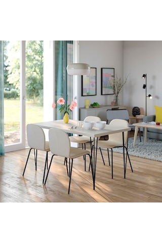 Ikea Skålsta Yemek Sandalyesi Oturma Yeri, Knaback Bej