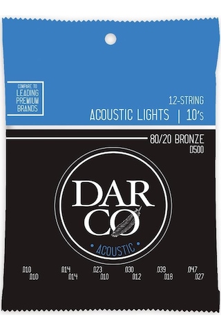 Martin & Co 41Y18D500 - 12-String Lights Akustik Gitar Teli