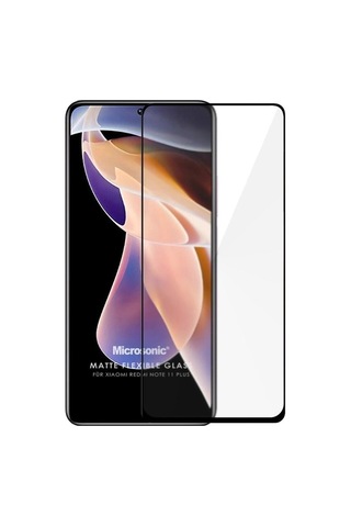 Xiaomi Redmi Note 11 Pro Plus Seramik Matte Flexible Ekran Koruyucu Siyah