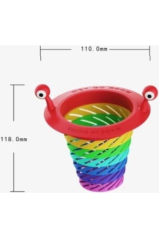 Mey İthalat Renkli 6 Kademeli Lavabo Süzgeci
