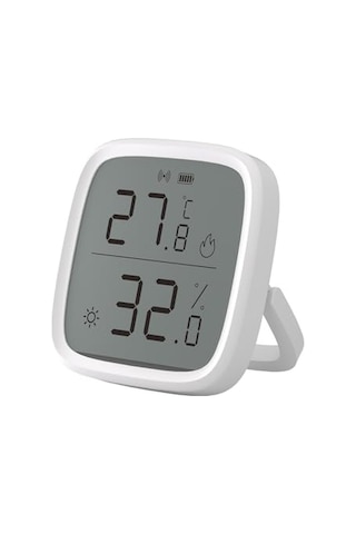 Sonoff Snzb-02d Zigbee Lcd Ekranlı Akıllı Sıcaklık Ve Nem Sensörü / Snzb-02d