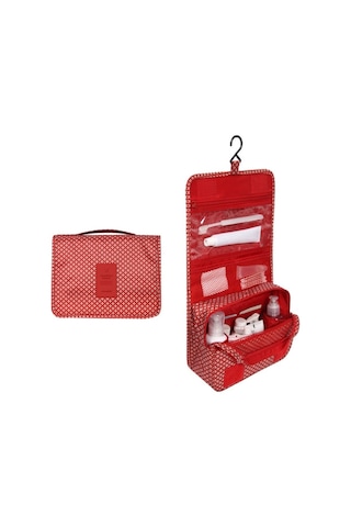 Su Geçirmez Seyahat Askılı Makyaj Ve Bakım Çantası 12