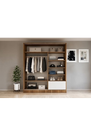 Metalia GM 346 Menekşe Sürgülü Gardrop