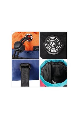 Wheel Up Sh006 Bisiklet Gidon Sapı Çantası Bisiklet Su Şişesi Tutucu - Siyah