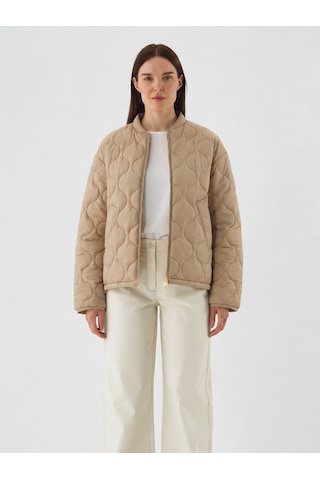 Camel Formunu Koruyan Oversize Mont 290495