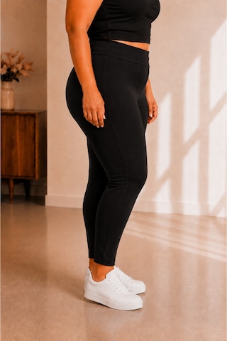Sngl Tekstil Kadın Büyük Beden Çelik İnterlok Kumaş Toparlayıcı Tayt 3xl 4xl 5xl 6xl 7xl 8xl 9xl Siyah