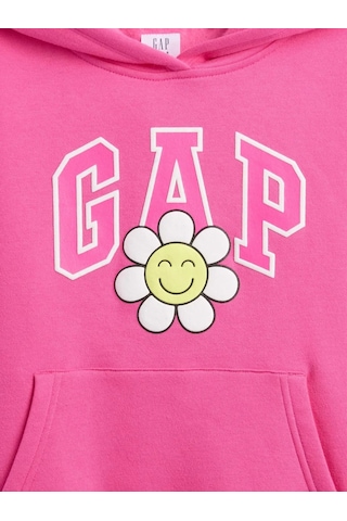 Gap V-fa Logo Herıtage Po Pembe