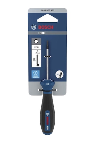 Bosch Pro H2x60 Mm Alyan Tornavida 1600a039ss