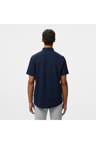 Nautica Erkek Lacivert Classic Fit Gömlek Düz W55416t Lacivert